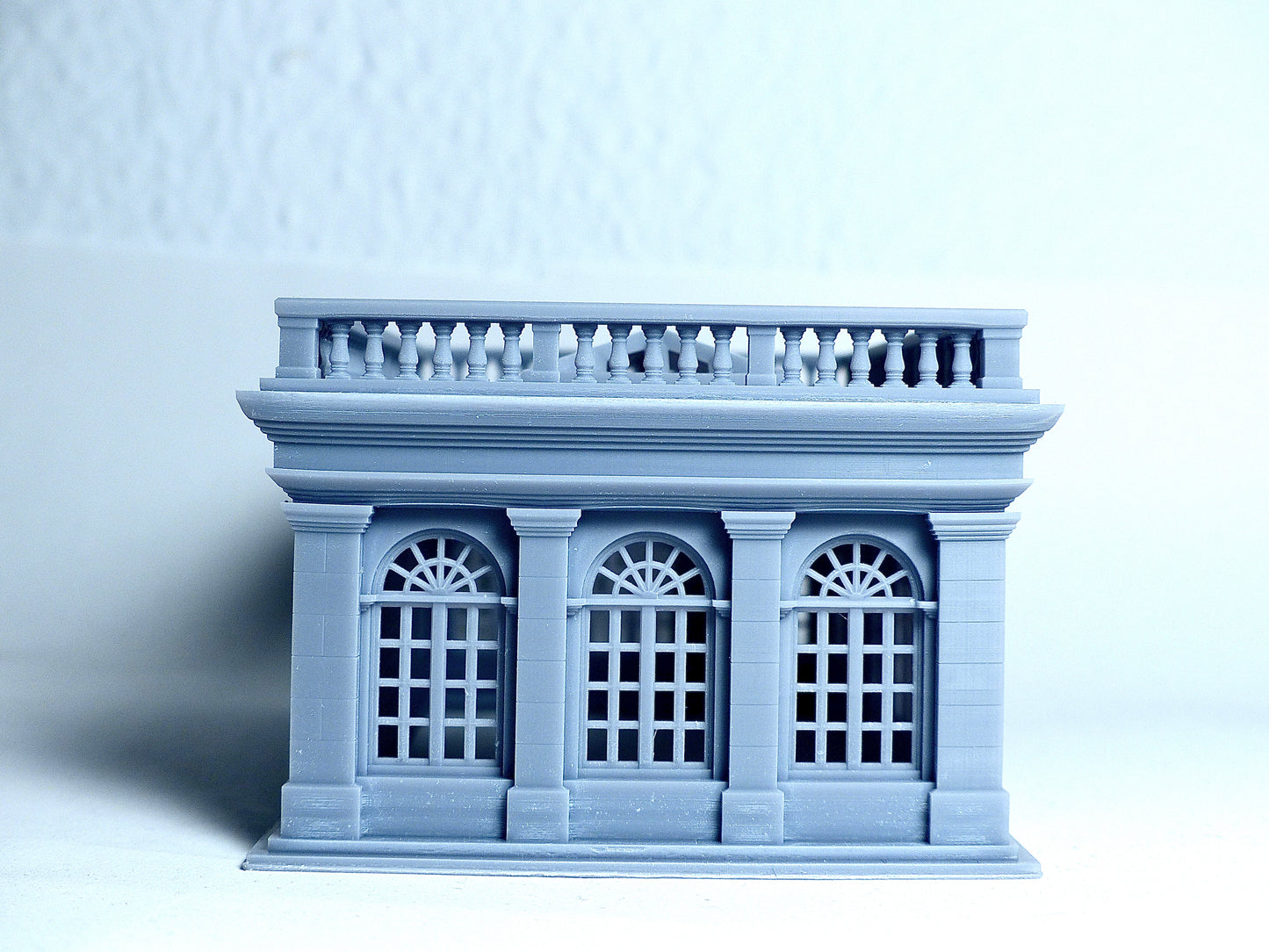 HO scale Pavilion building - 1:87 for Diorama modeling kit - Building#12