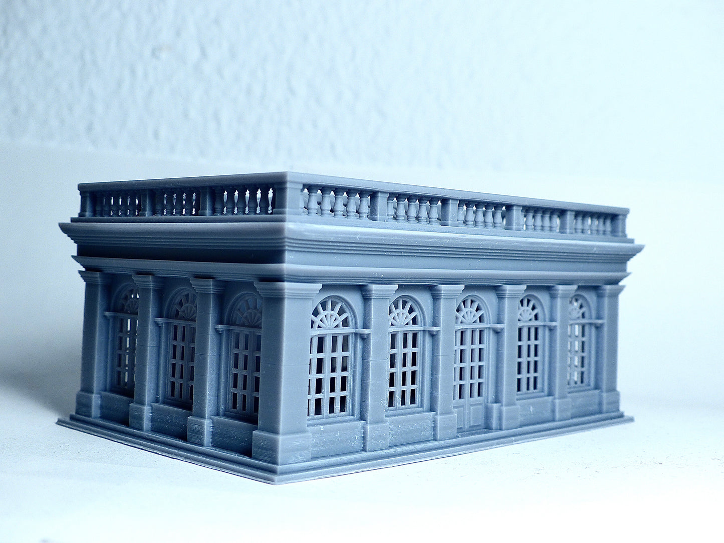 HO scale Pavilion building - 1:87 for Diorama modeling kit - Building#12