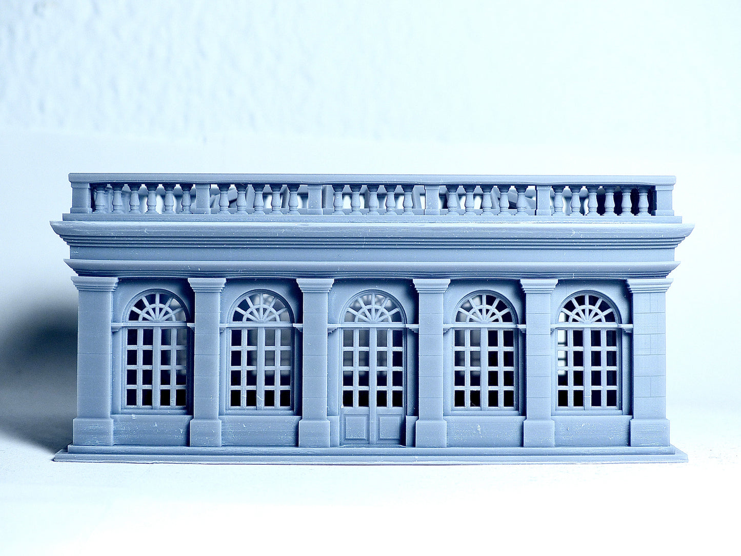 HO scale Pavilion building - 1:87 for Diorama modeling kit - Building#12