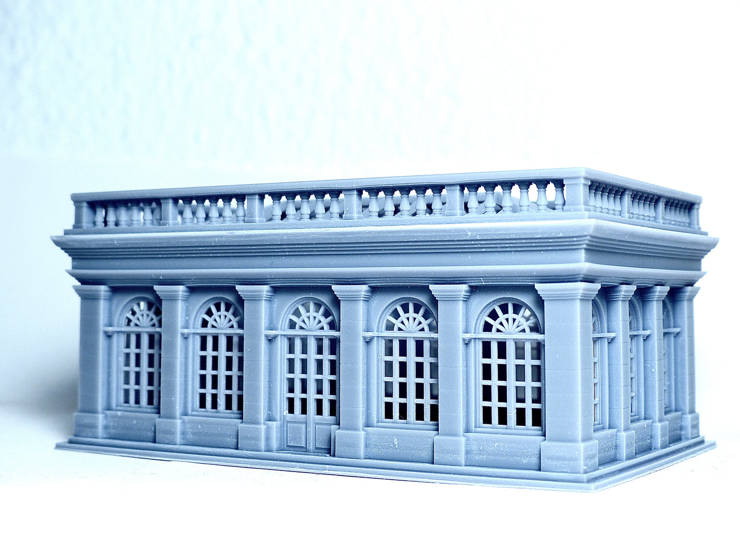 HO scale Pavilion building - 1:87 for Diorama modeling kit - Building#12