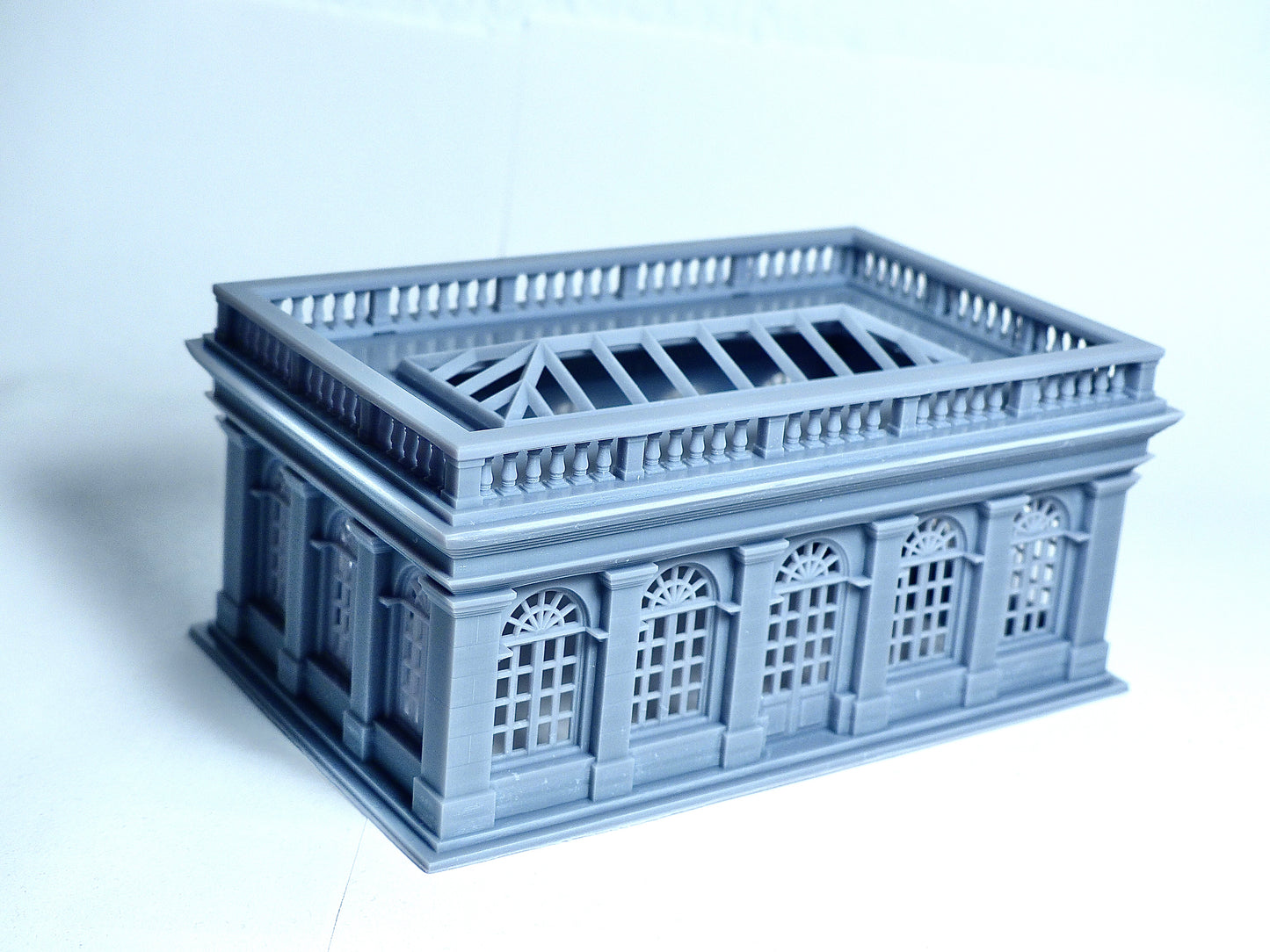 HO scale Pavilion building - 1:87 for Diorama modeling kit - Building#12