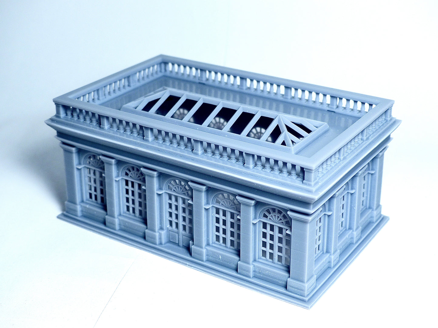 HO scale Pavilion building - 1:87 for Diorama modeling kit - Building#12