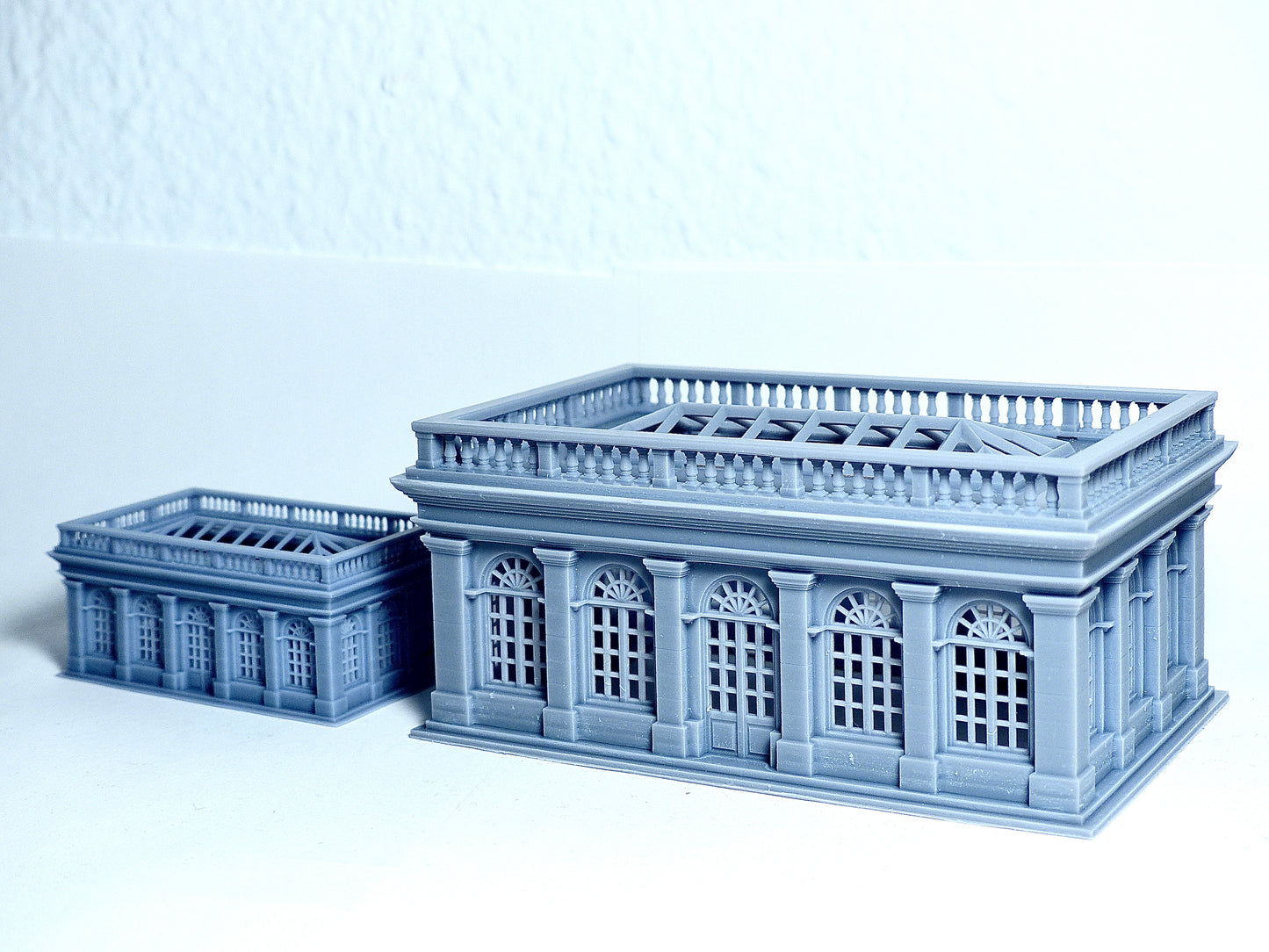 HO scale Pavilion building - 1:87 for Diorama modeling kit - Building#12