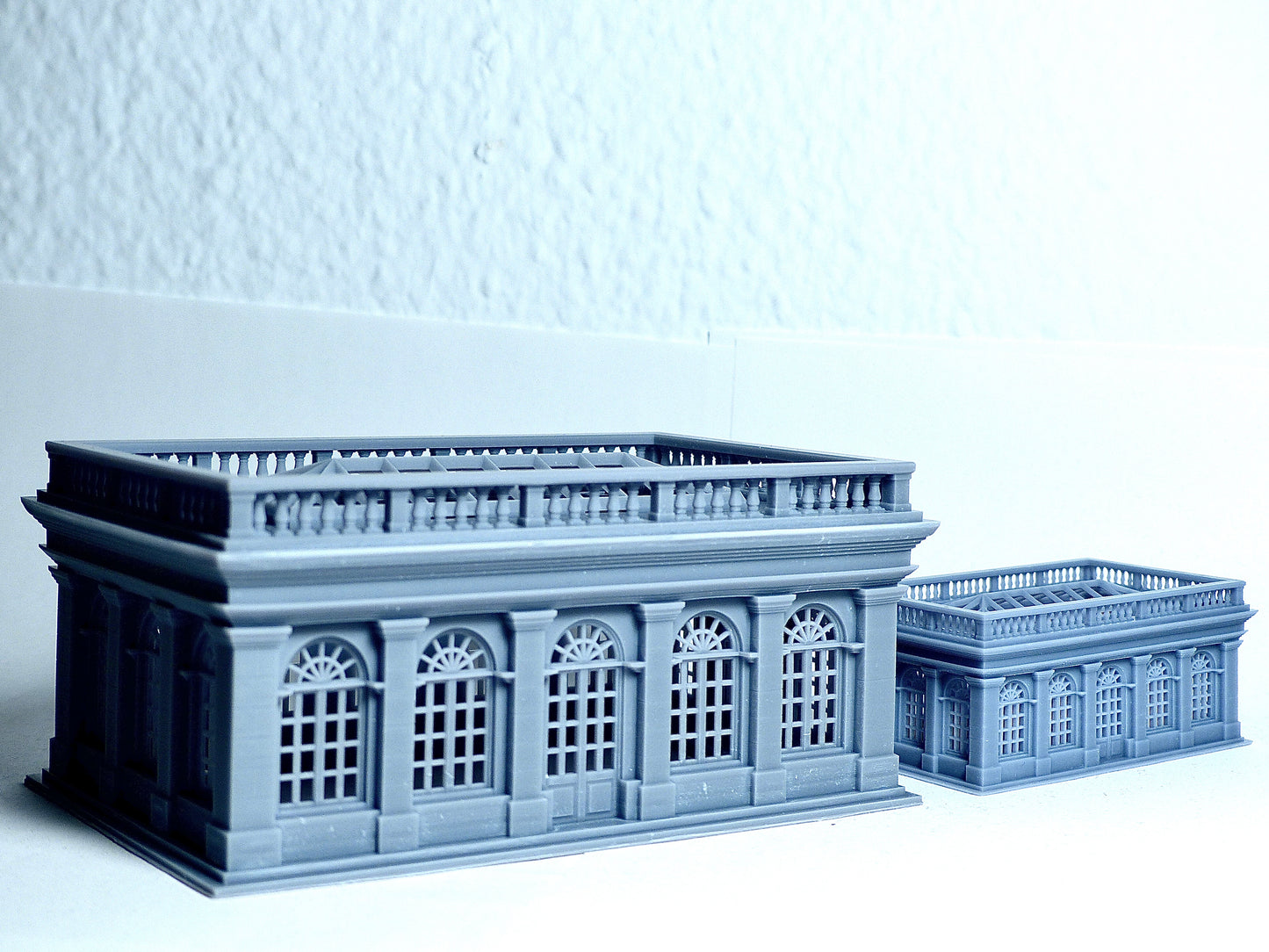 HO scale Pavilion building - 1:87 for Diorama modeling kit - Building#12