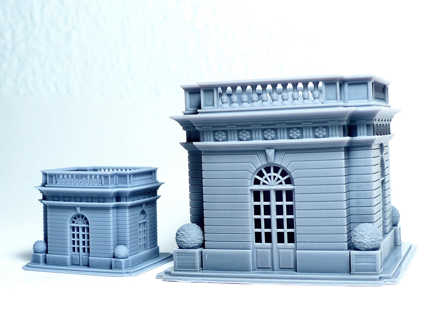 HO scale Classic Pavilion building - 1:87 for Diorama modeling kit - Building#24B