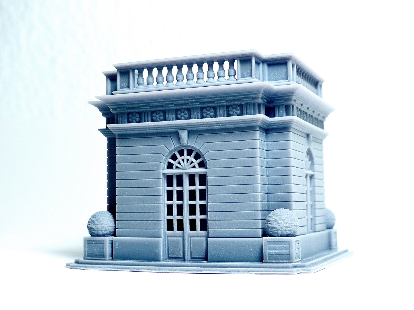 HO scale Classic Pavilion building - 1:87 for Diorama modeling kit - Building#24B