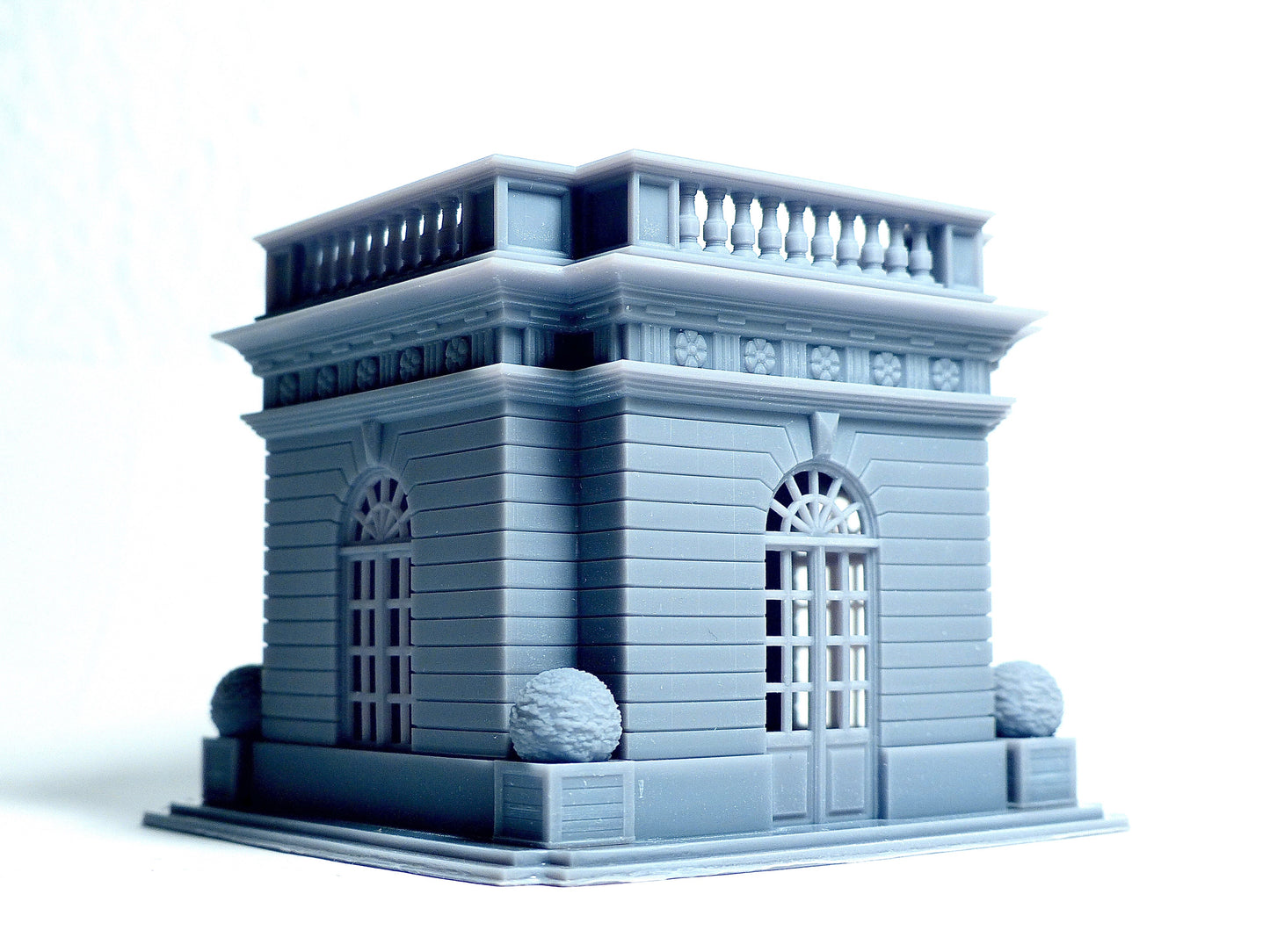 HO scale Classic Pavilion building - 1:87 for Diorama modeling kit - Building#24B
