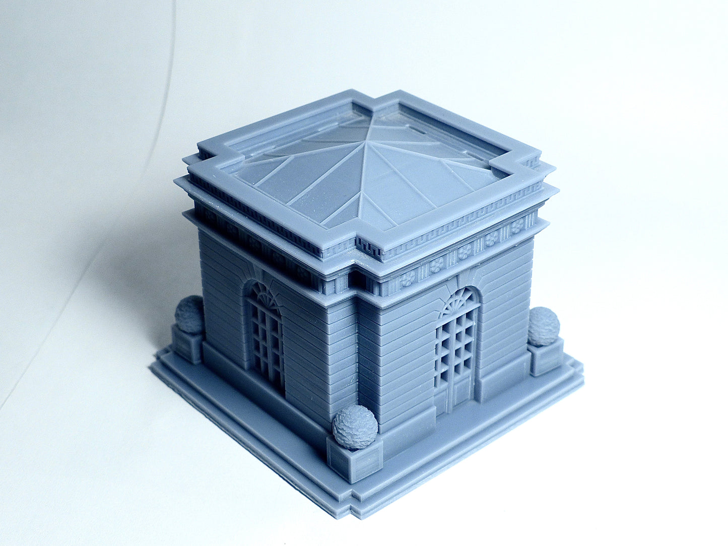 HO scale Classic Pavilion building - 1:87 for Diorama modeling kit - Building#24