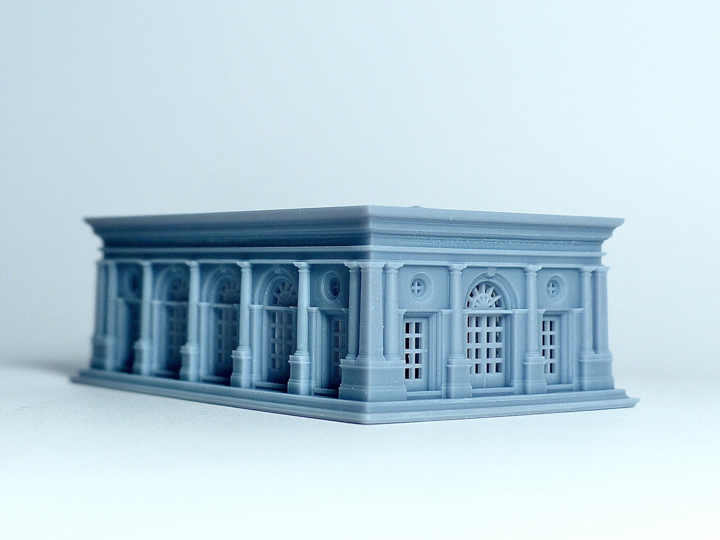 Z scale Pavilion building - 1:220 for Diorama modeling kit - Building#16