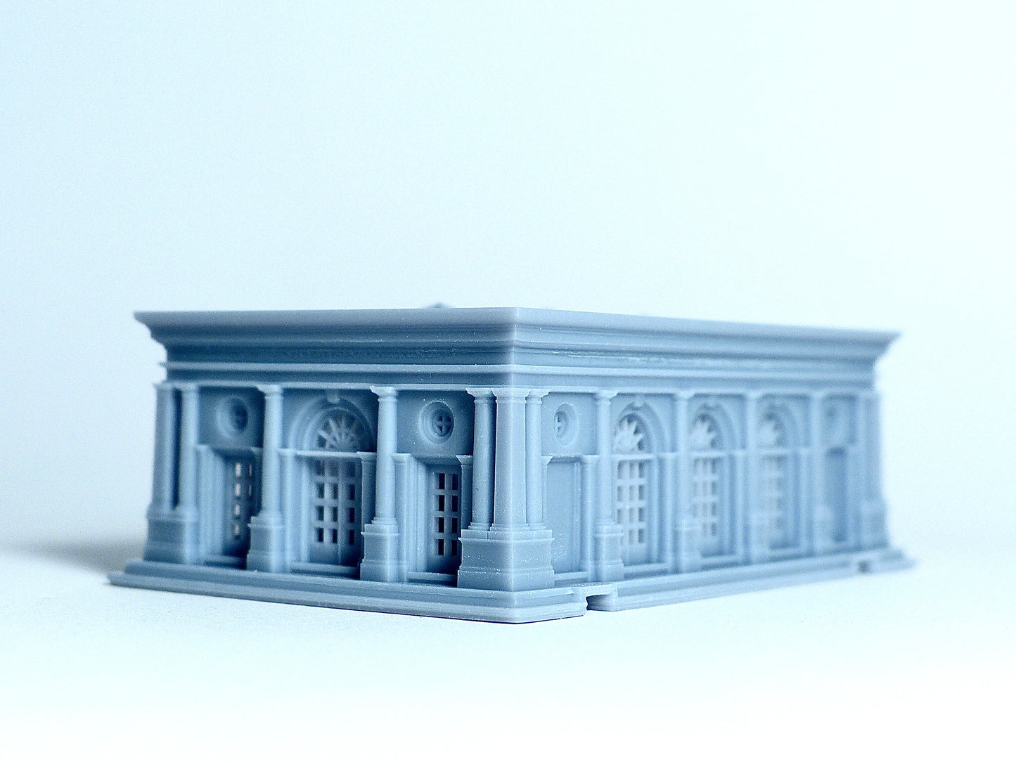 Z scale Pavilion building - 1:220 for Diorama modeling kit - Building#16