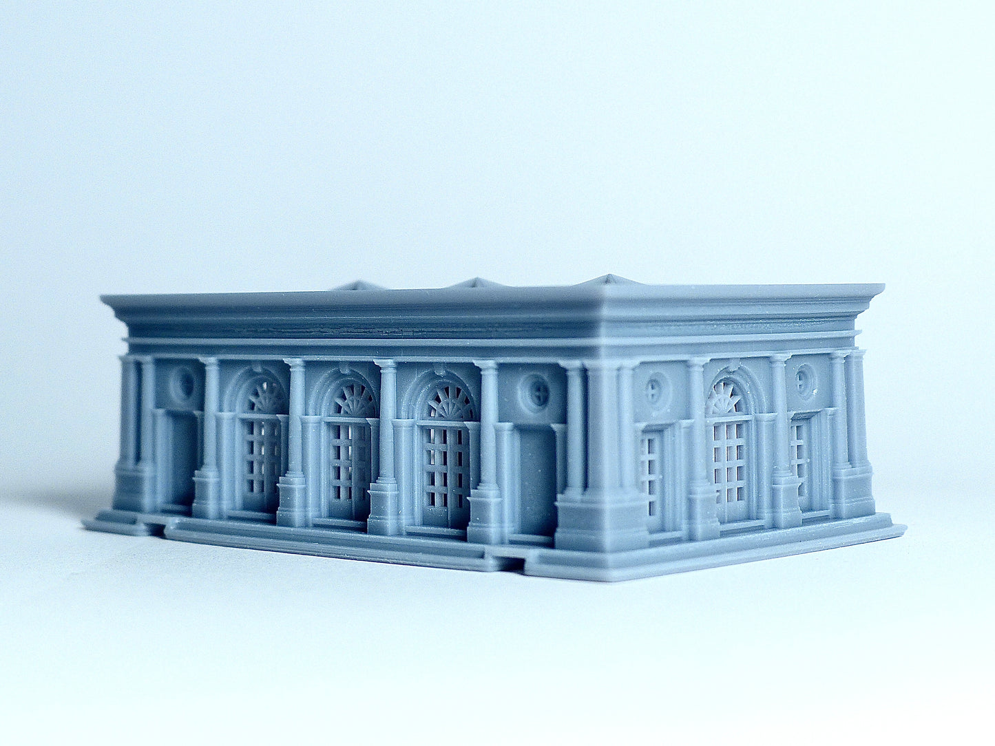 Z scale Pavilion building - 1:220 for Diorama modeling kit - Building#16