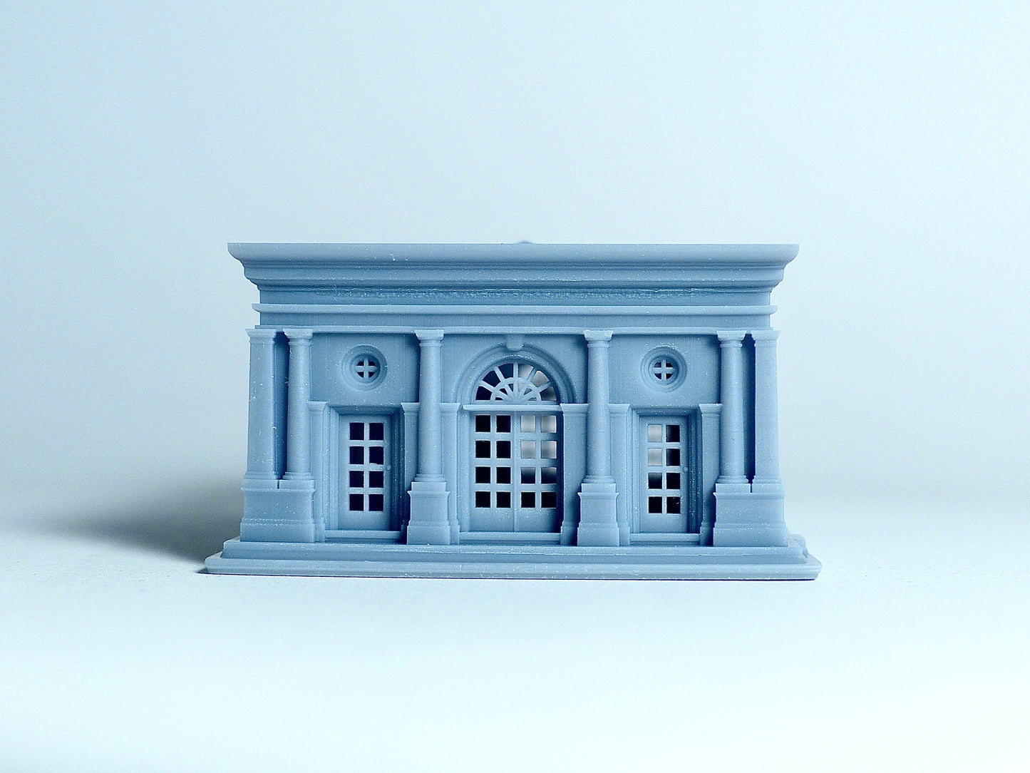 Z scale Pavilion building - 1:220 for Diorama modeling kit - Building#16