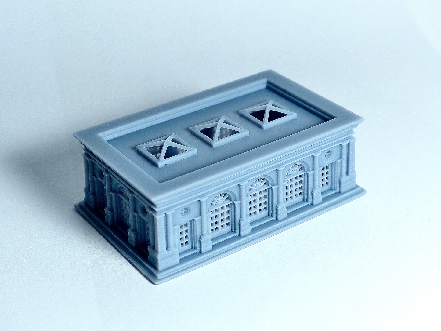 Z scale Pavilion building - 1:220 for Diorama modeling kit - Building#16