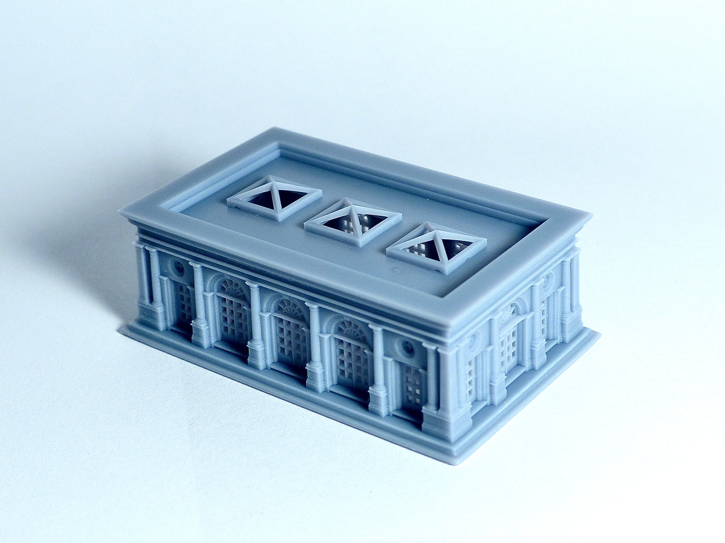 Z scale Pavilion building - 1:220 for Diorama modeling kit - Building#16